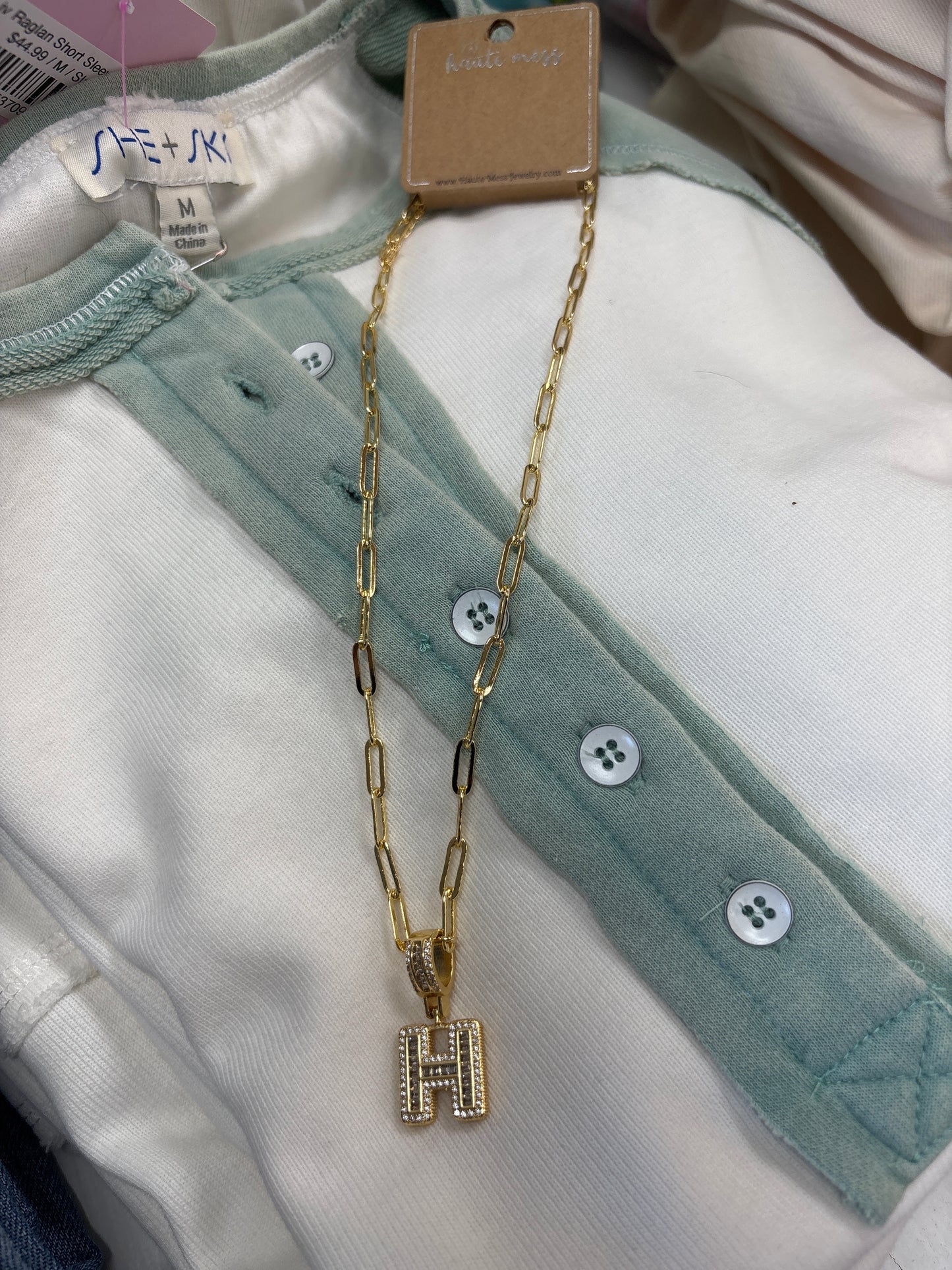 Stand Out Initial Necklace