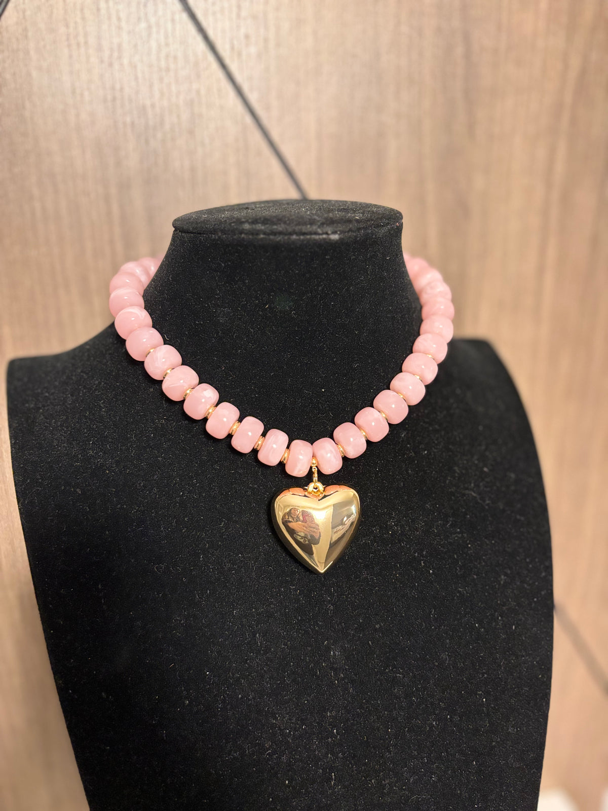 Heartstrings Beaded Necklace