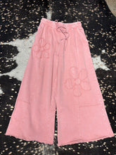 Load image into Gallery viewer, Flower Patch Terry Knit Pants