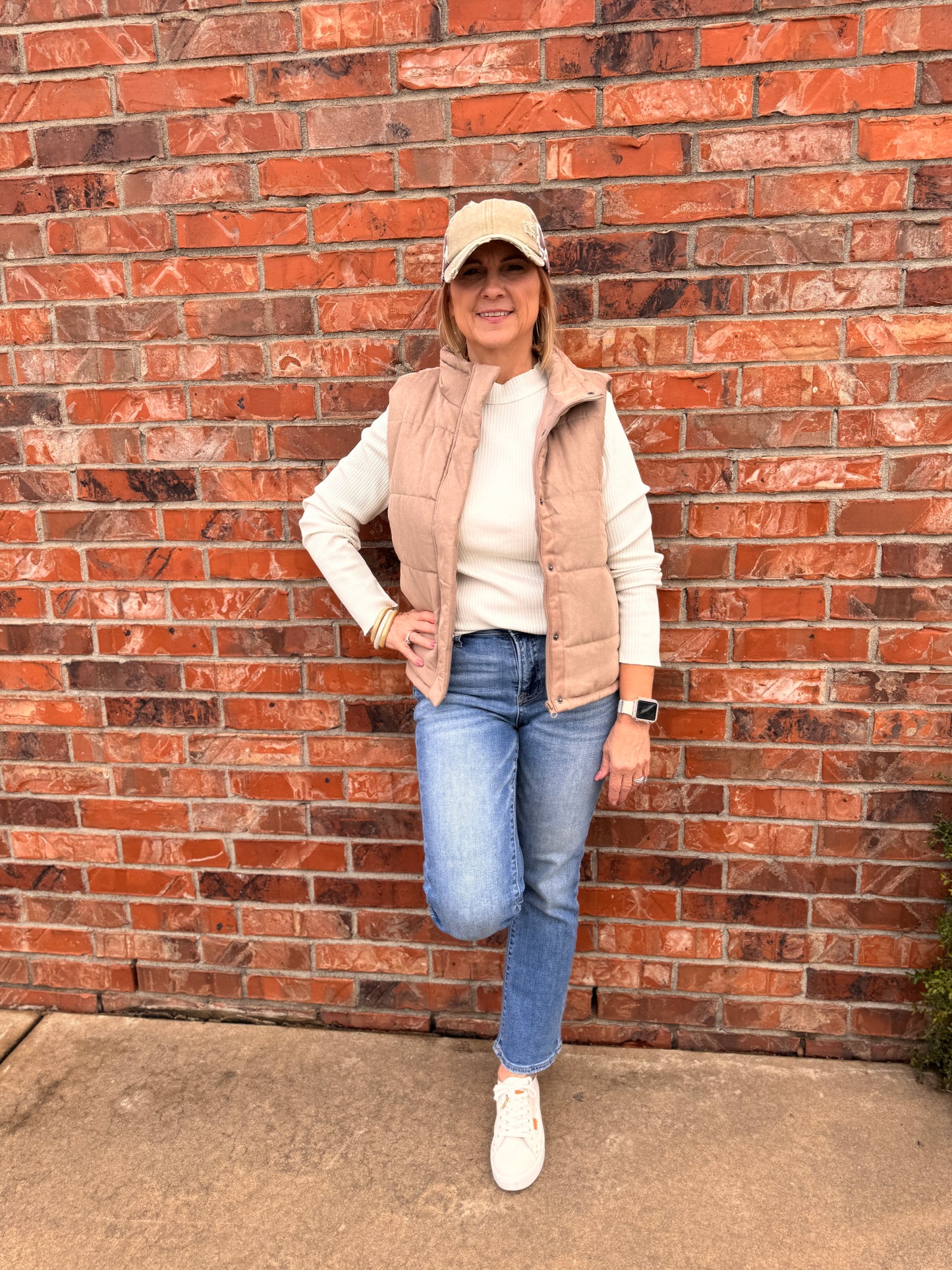 Mock Neck Long Sleeve Top