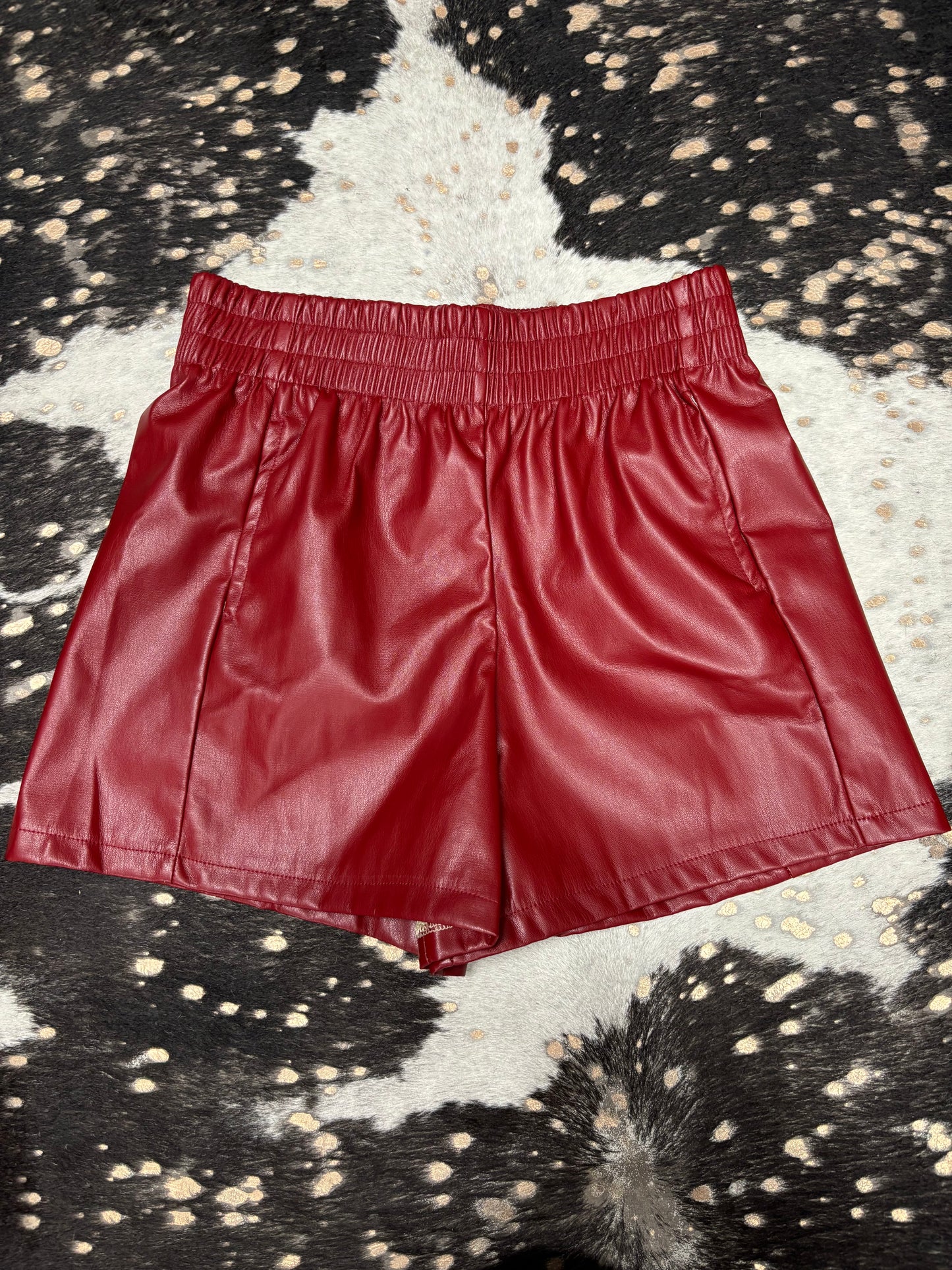 Leather Shorts