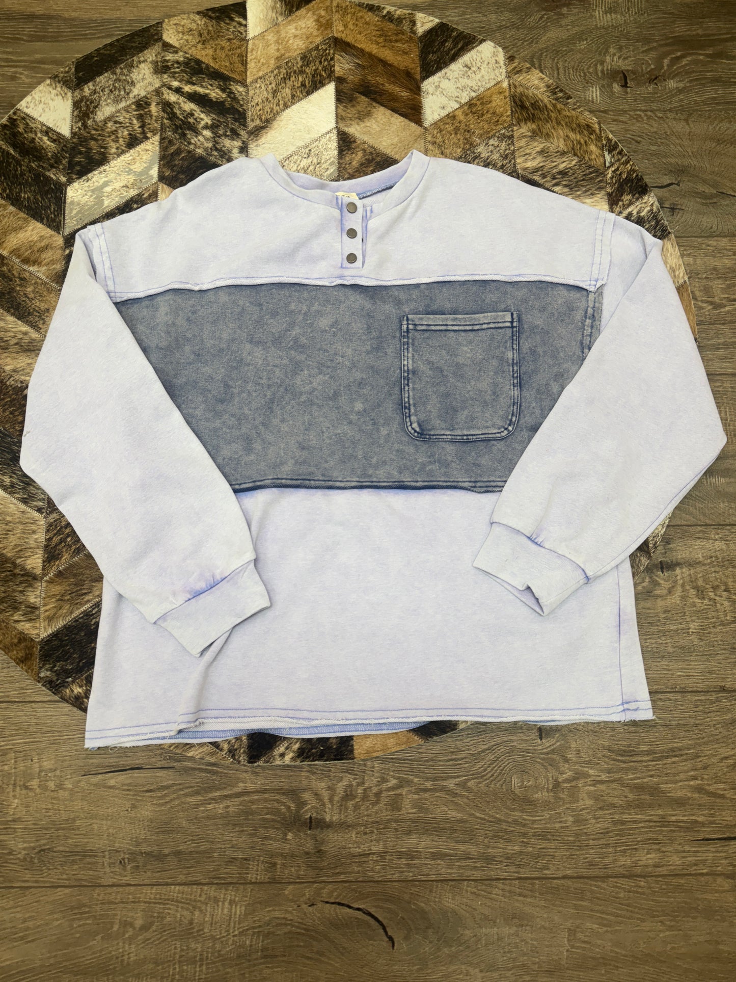 Denim Blue Pullover