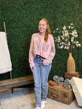 Load image into Gallery viewer, Stand Out Star Patch Long Sleeve Top