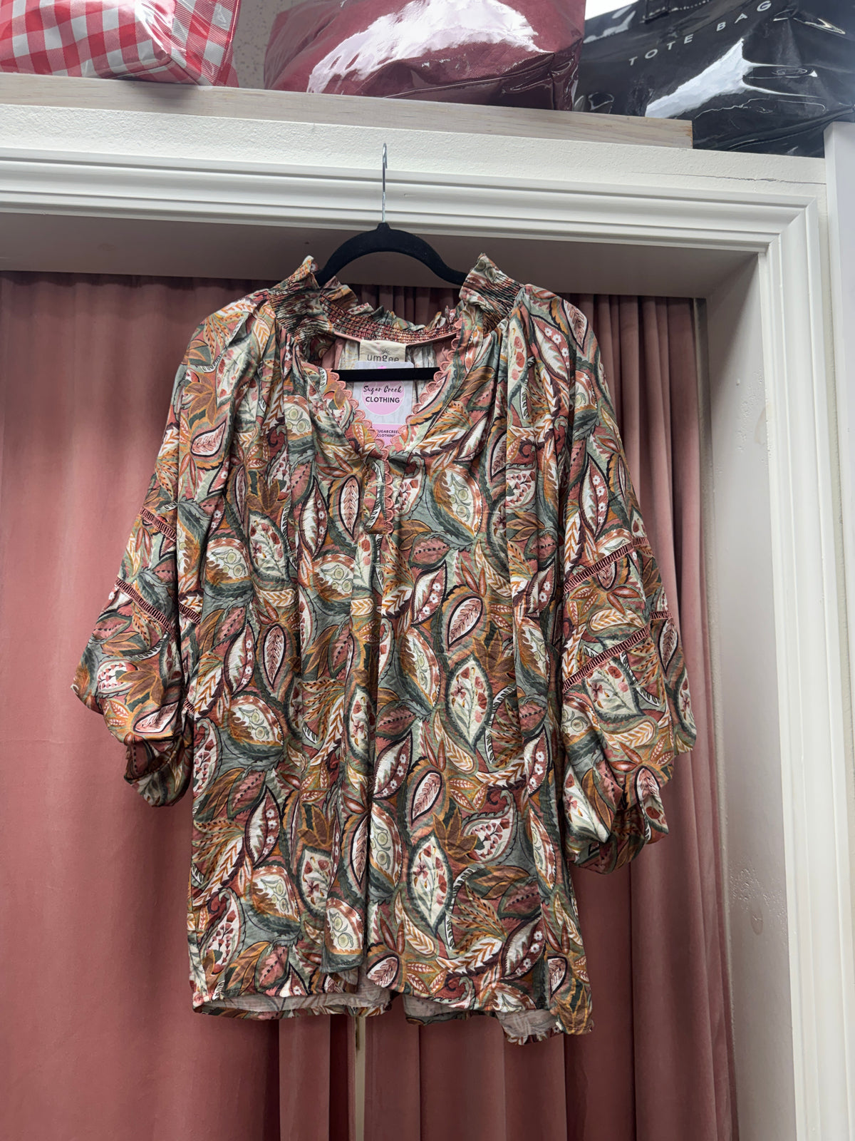 Free Spirited Printed Blouse