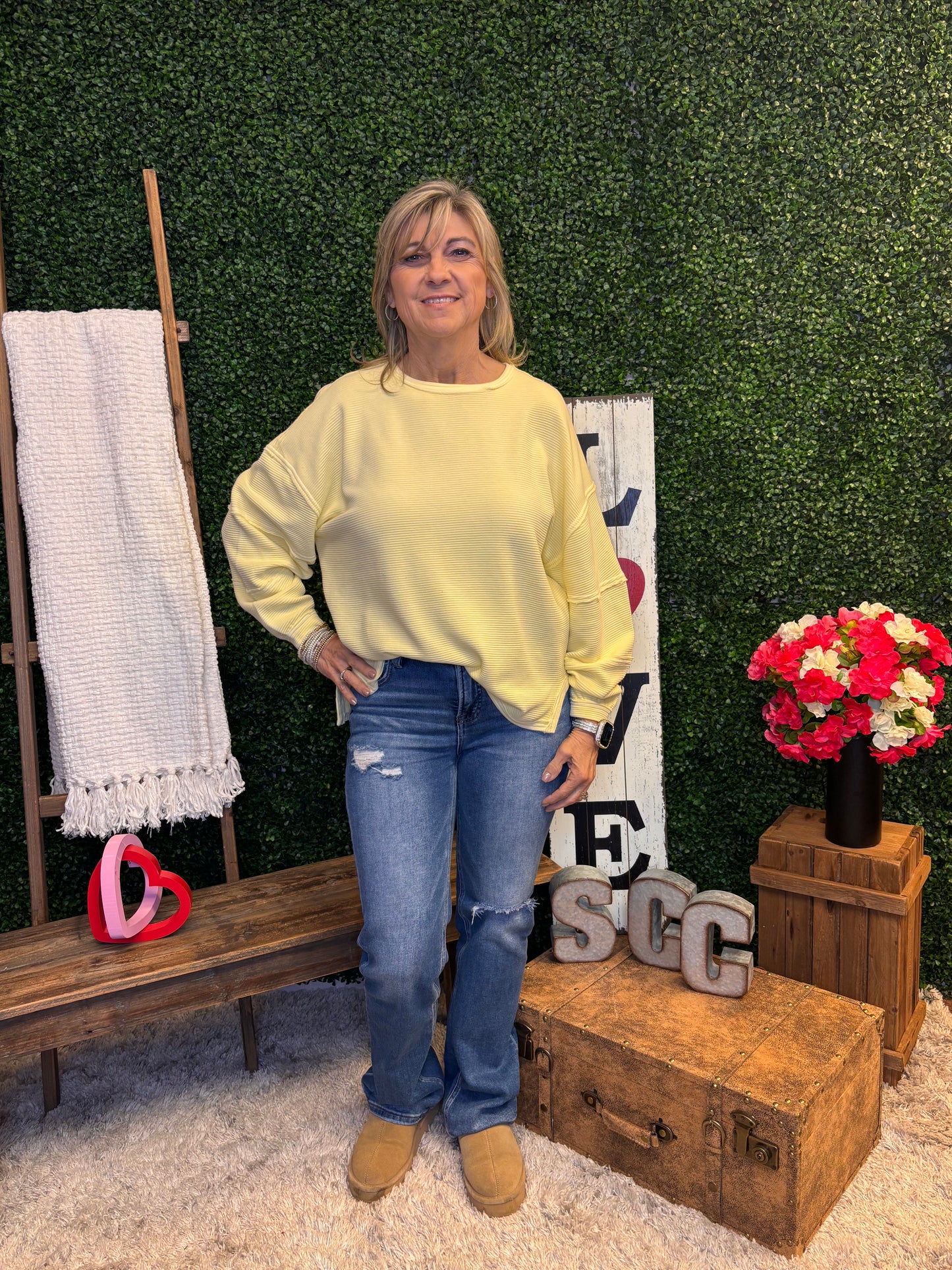 Spring Stroll Long Sleeve Top