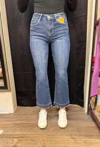 Dk HR Cropped Flare Jeans