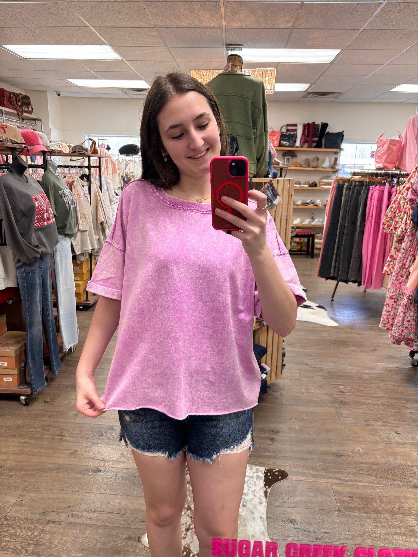 Harbor Haze Terry Tee