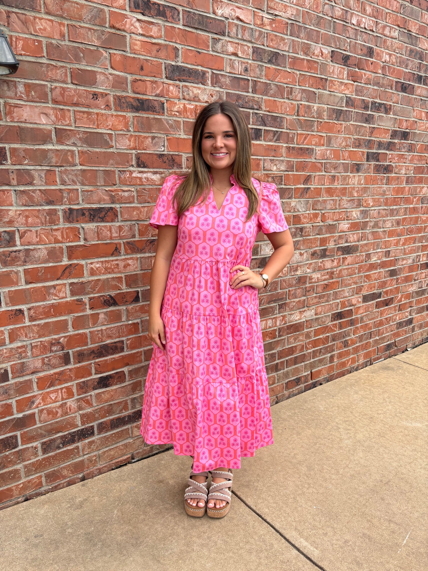 Ivy Rosette Charm Dress