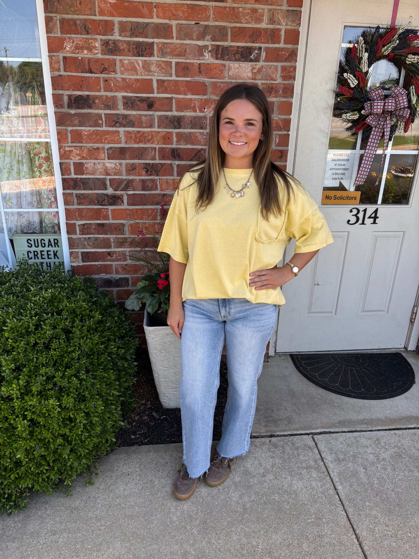 Easy Mineral Wash Tee