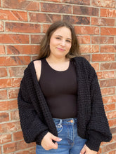 Load image into Gallery viewer, Cropped Long Sleeve Cardigan