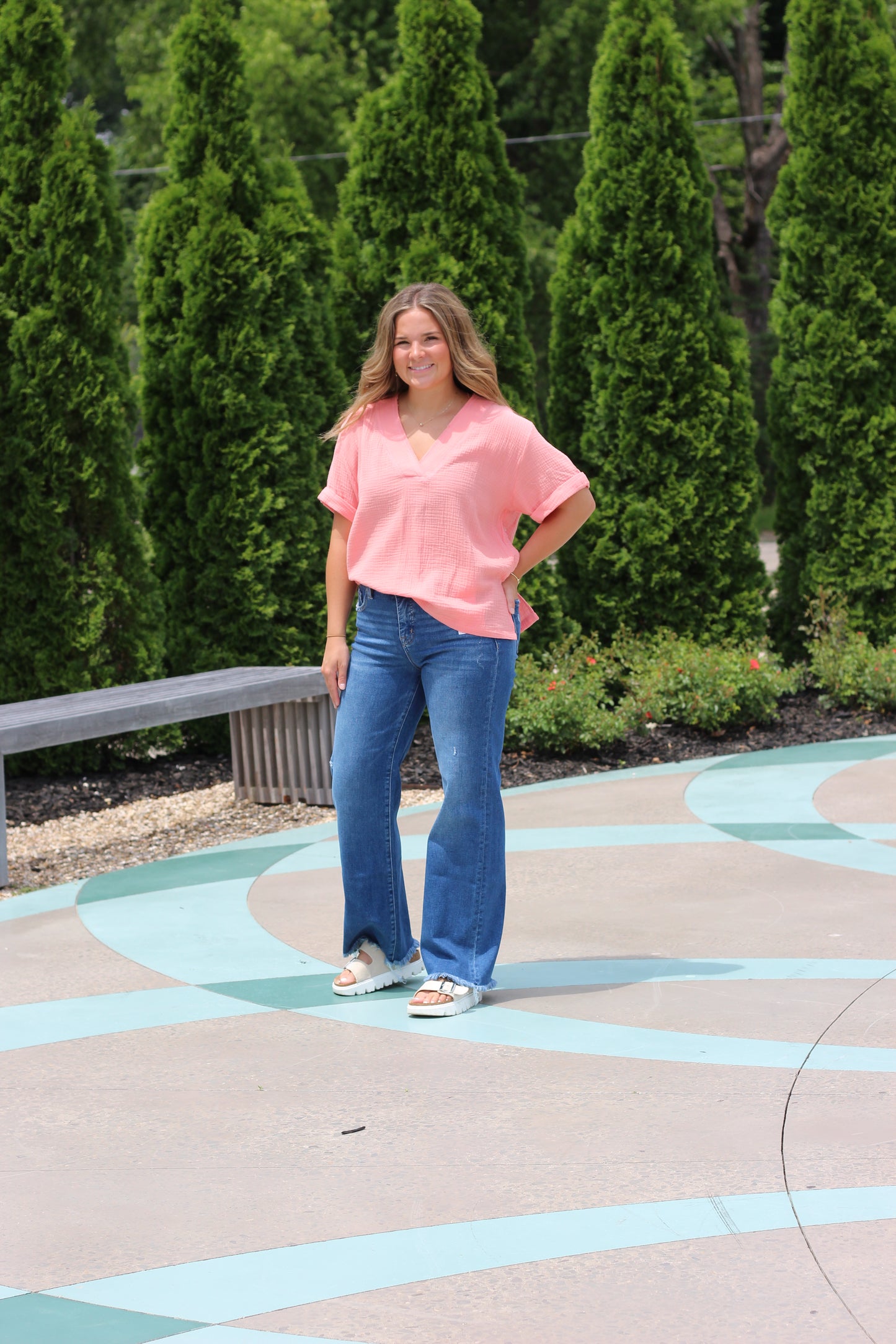 Cabana Crush Cotton Top