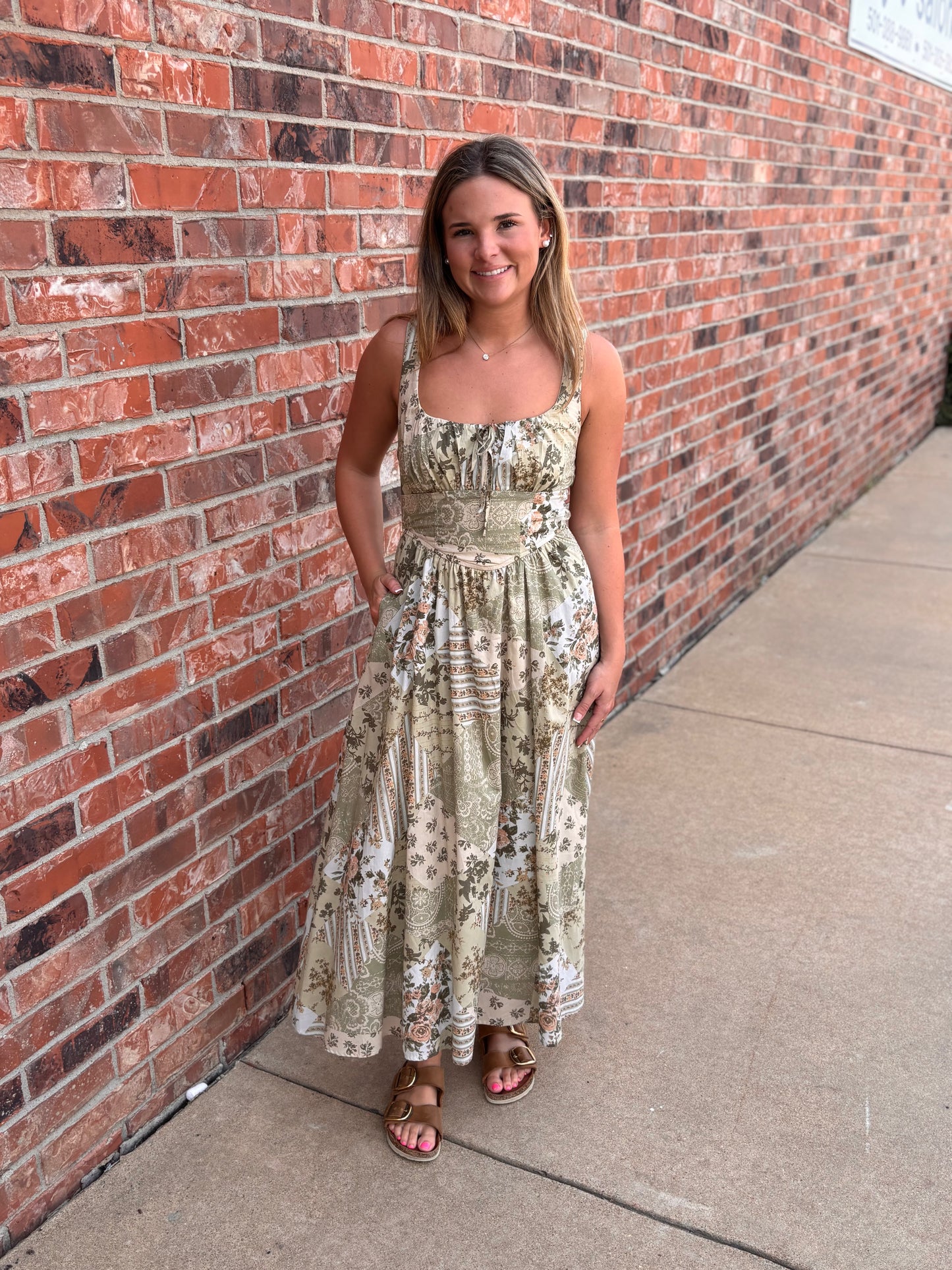 Sagebrush Serenity Maxi Dress