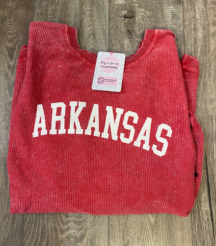 Corded Arkansas Sweatshirt