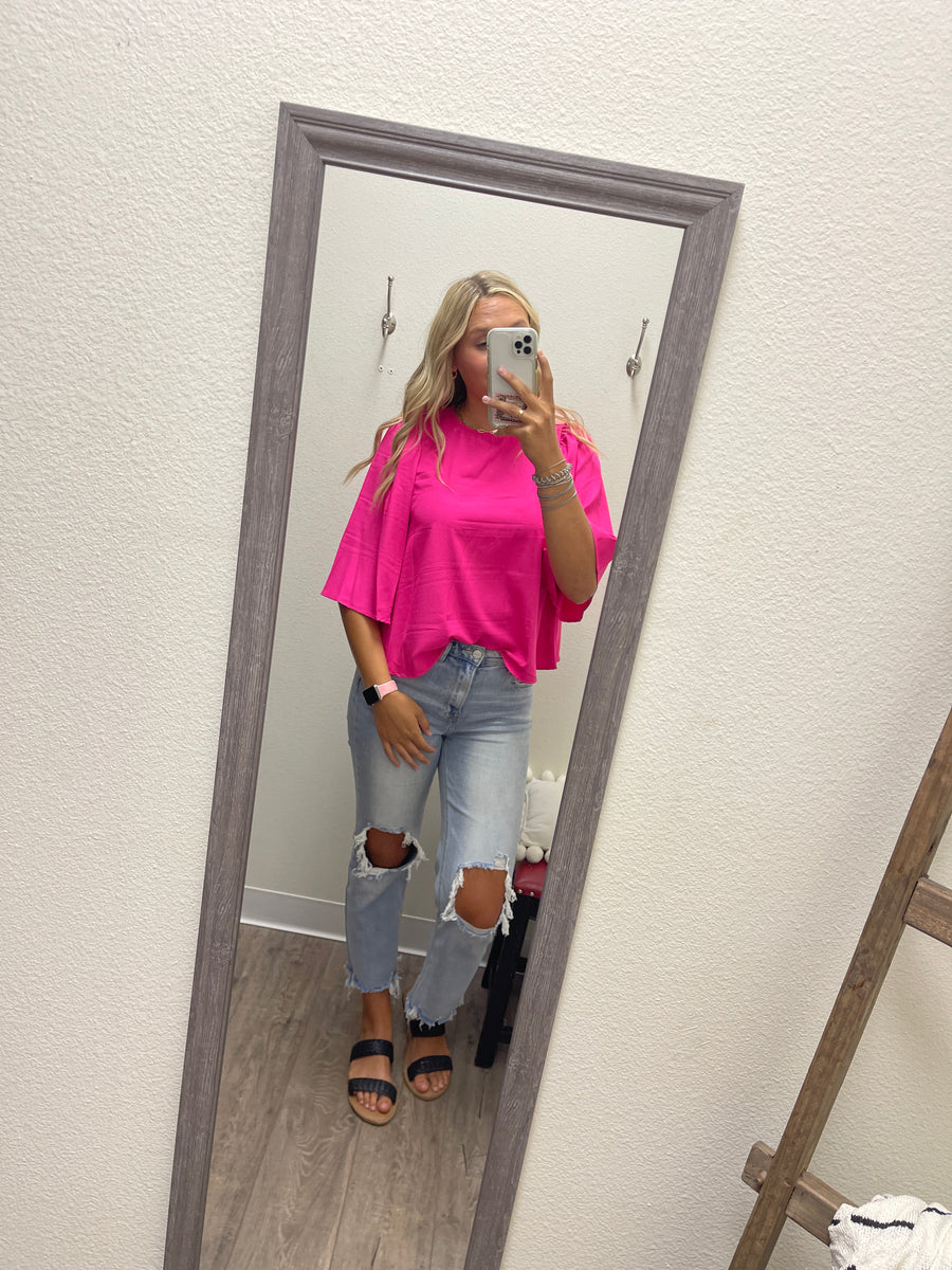 Flowy Sleeve Blouse Sugar Creek Clothing LLC