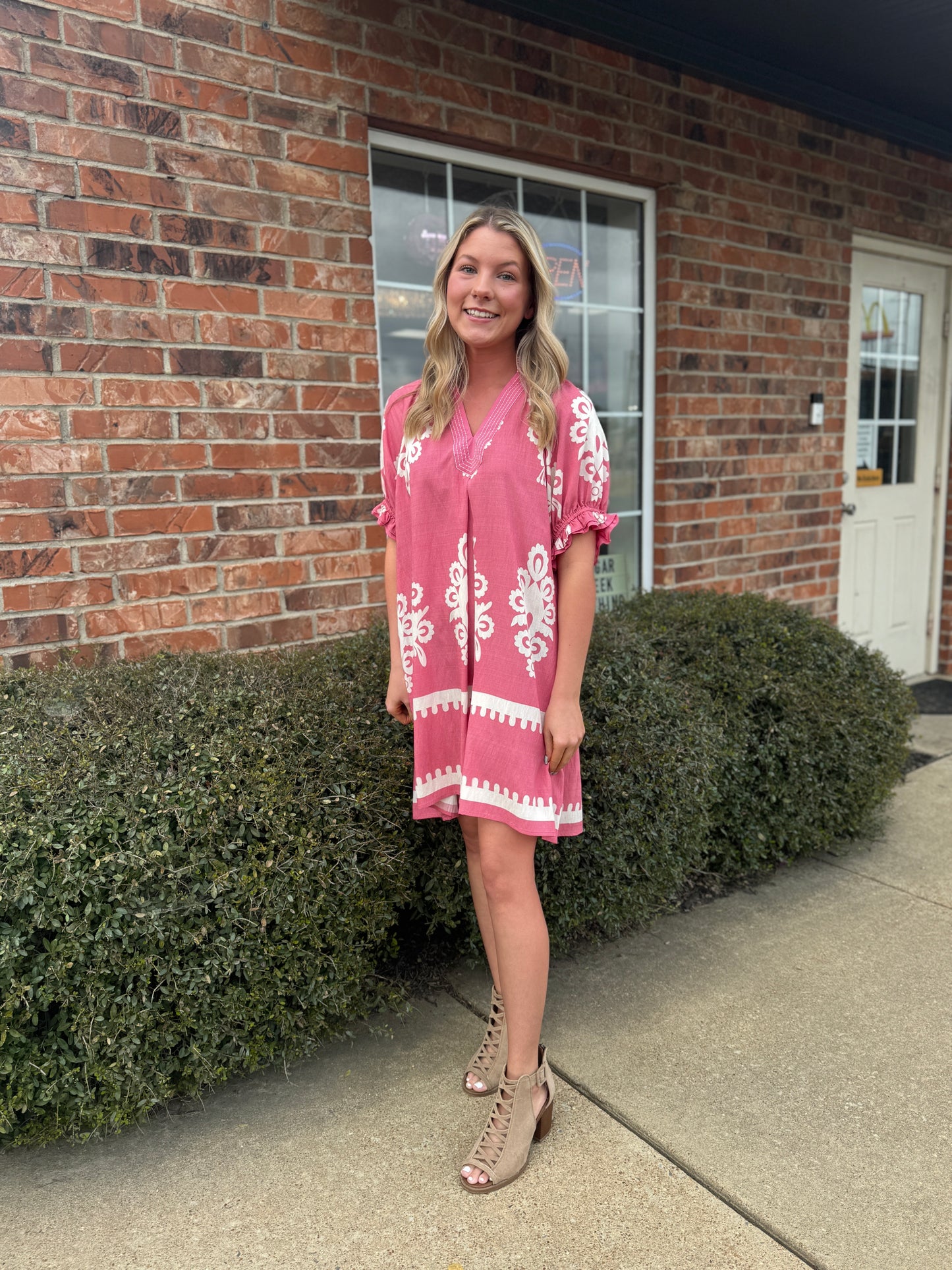 Rosewood Stitch Dress