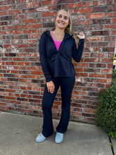 Load image into Gallery viewer, Jacquard Ribbed Hooded Jacket