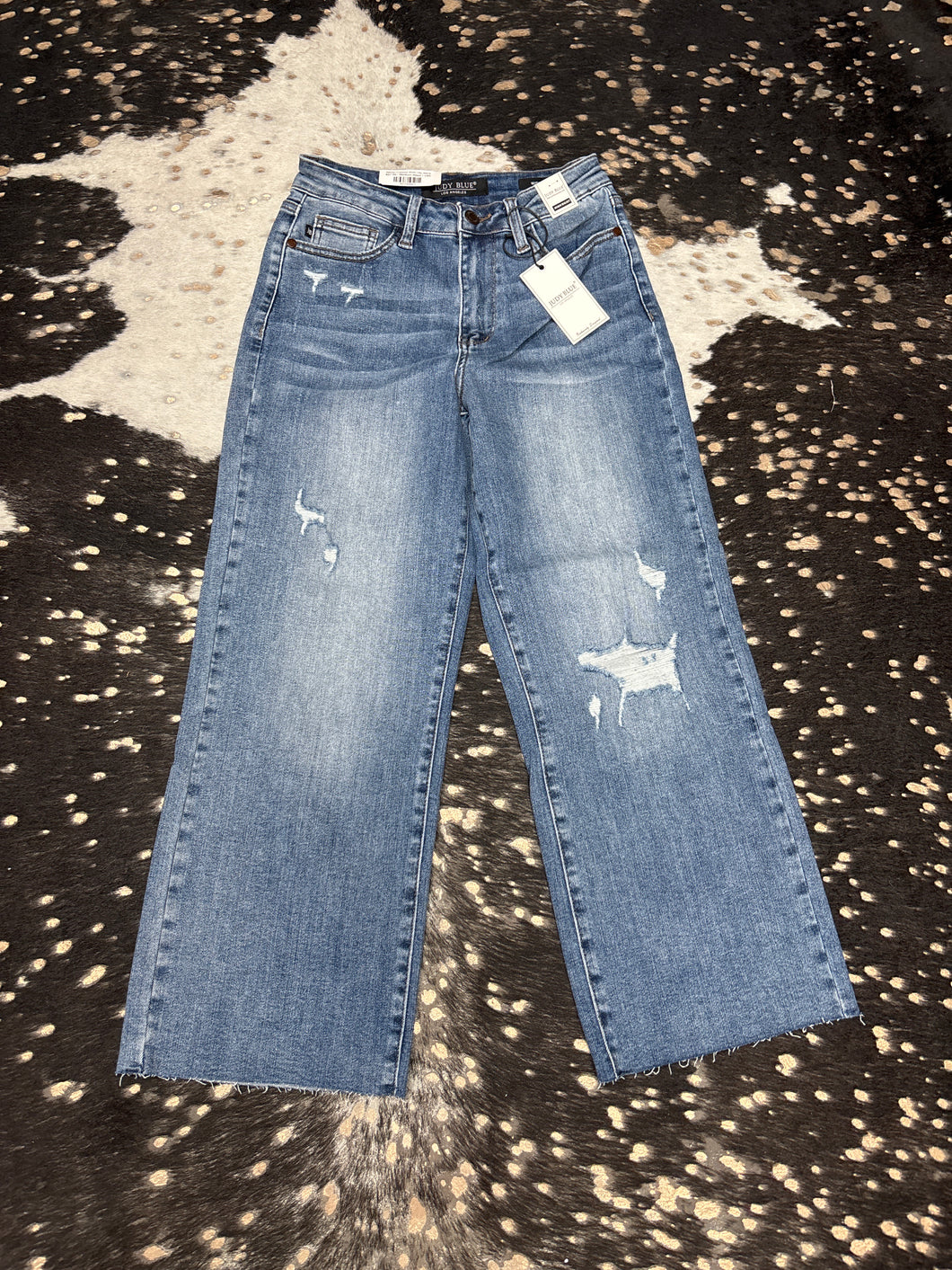 Willow Cropped Wide Leg Jeans