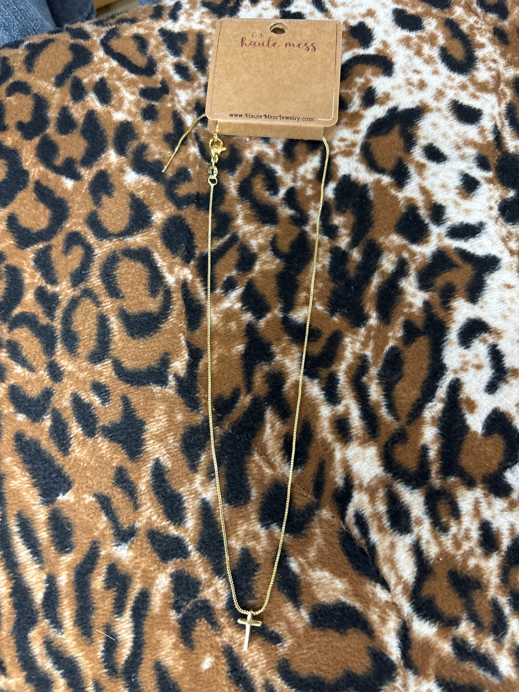 Simplicity Cross Necklace