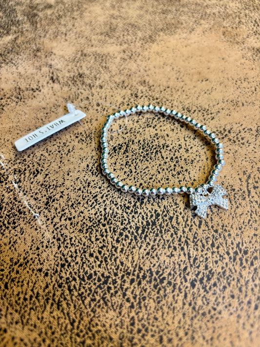 Beads and Bows Bracelet