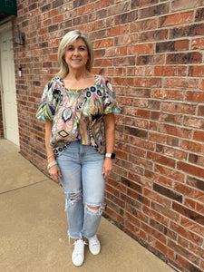 Adore You Printed Top