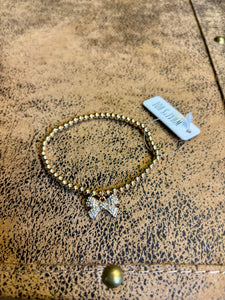 Beads and Bows Bracelet