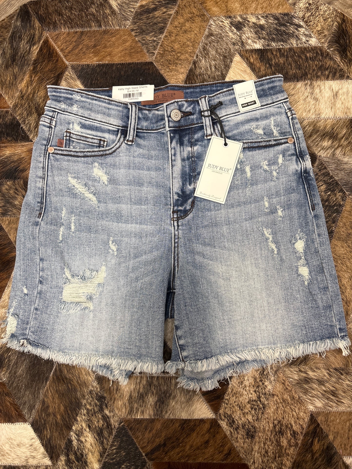 Kelly High Waist Shorts