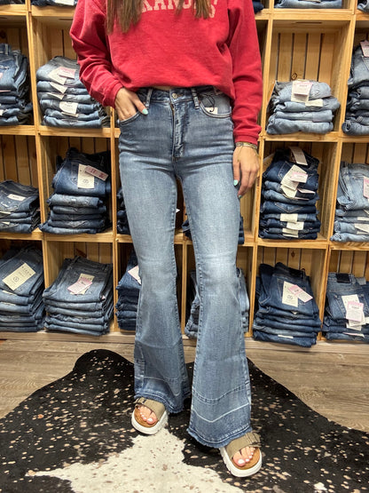 HW Tummy Control Flare Jeans