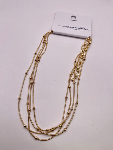 Golden Grace Layered Necklace