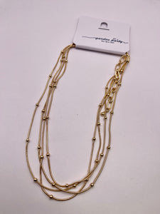 Golden Grace Layered Necklace