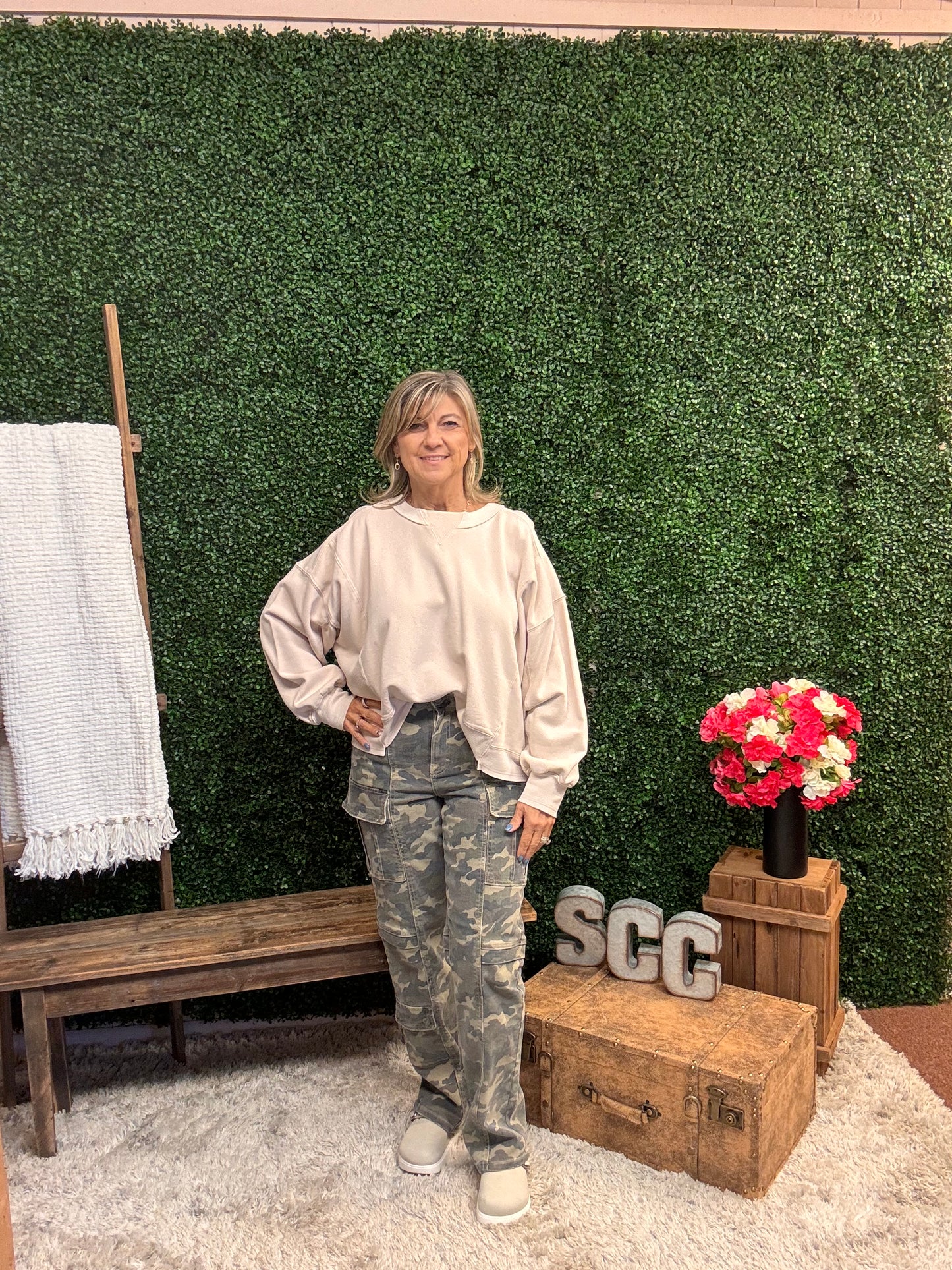 Hidden Tracey Camo Cargo Jeans