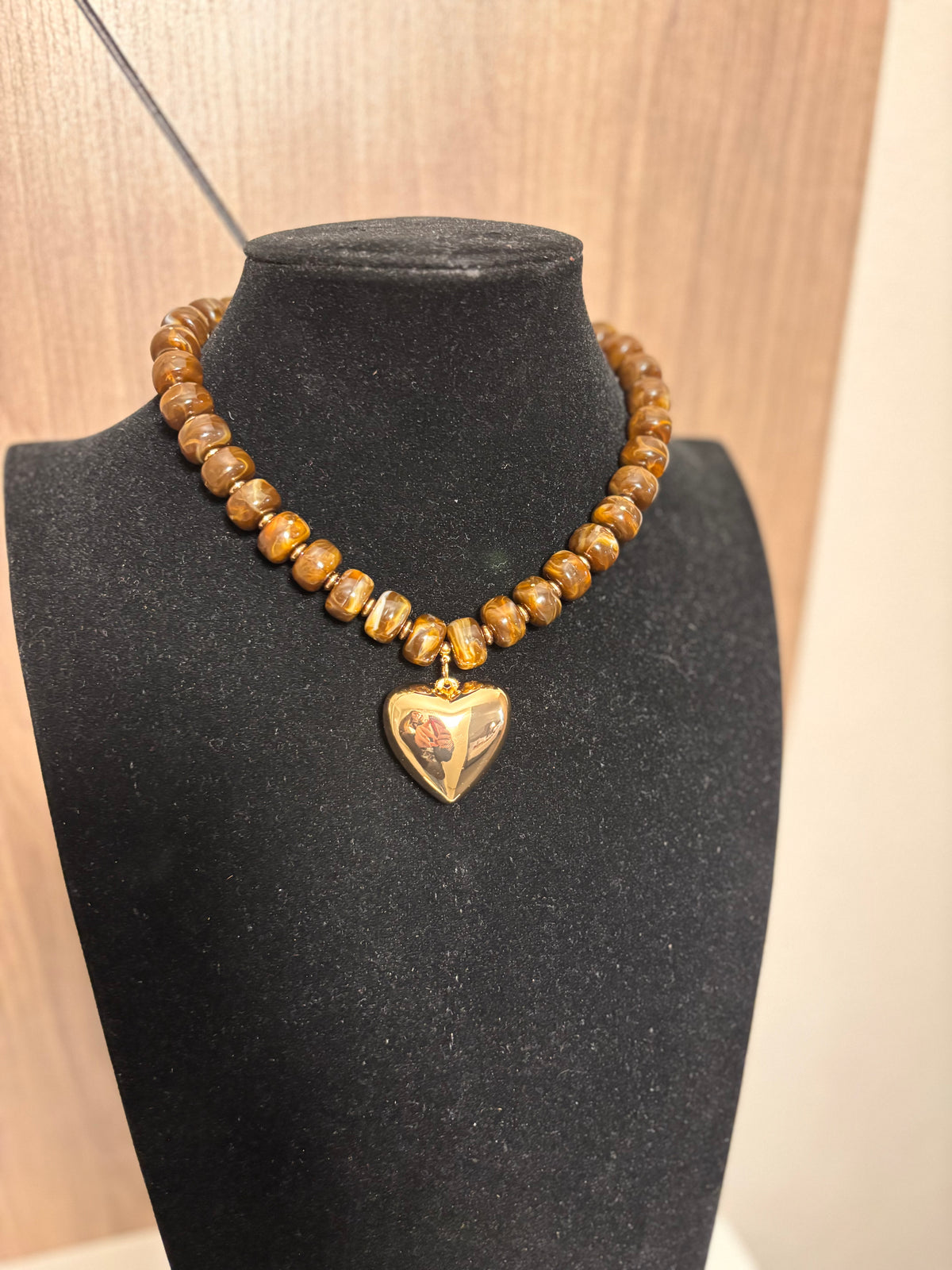 Heartstrings Beaded Necklace