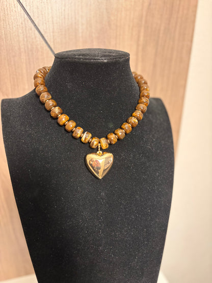 Heartstrings Beaded Necklace