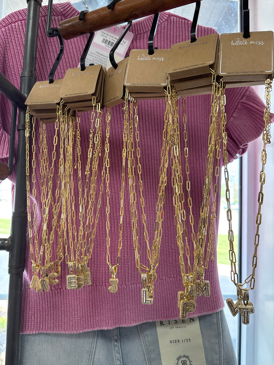 Stand Out Initial Necklace