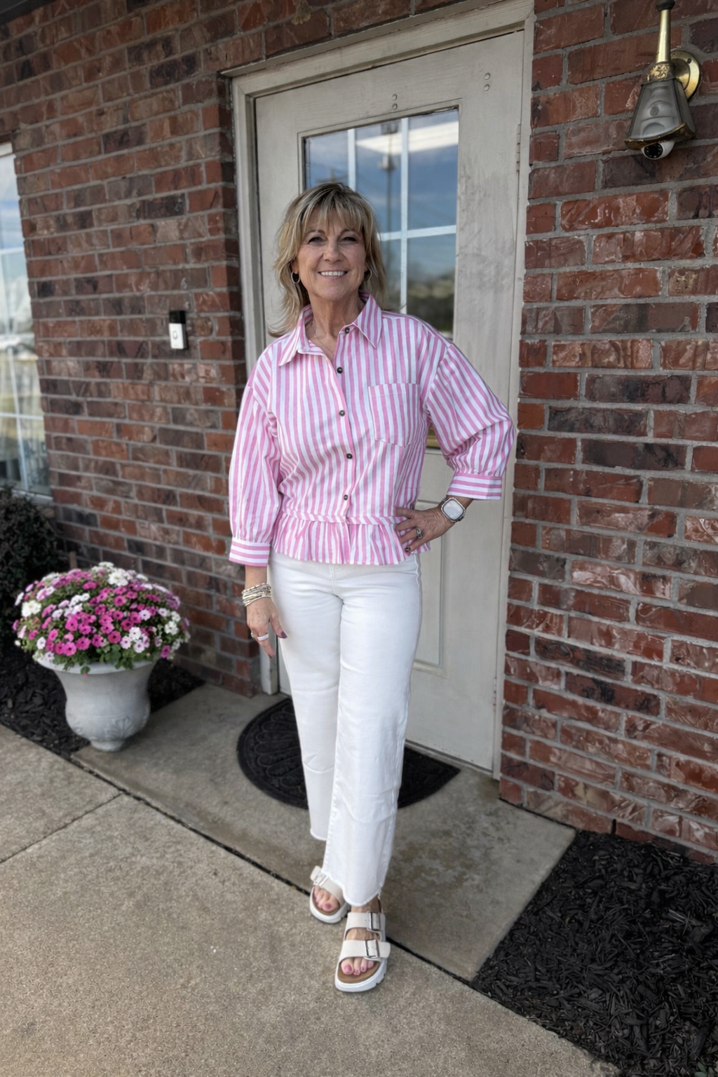Sugar Stripe Blouse