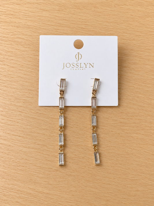 Crystal Drop Earrings