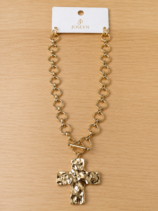 Faithful Shine Cross Pendant