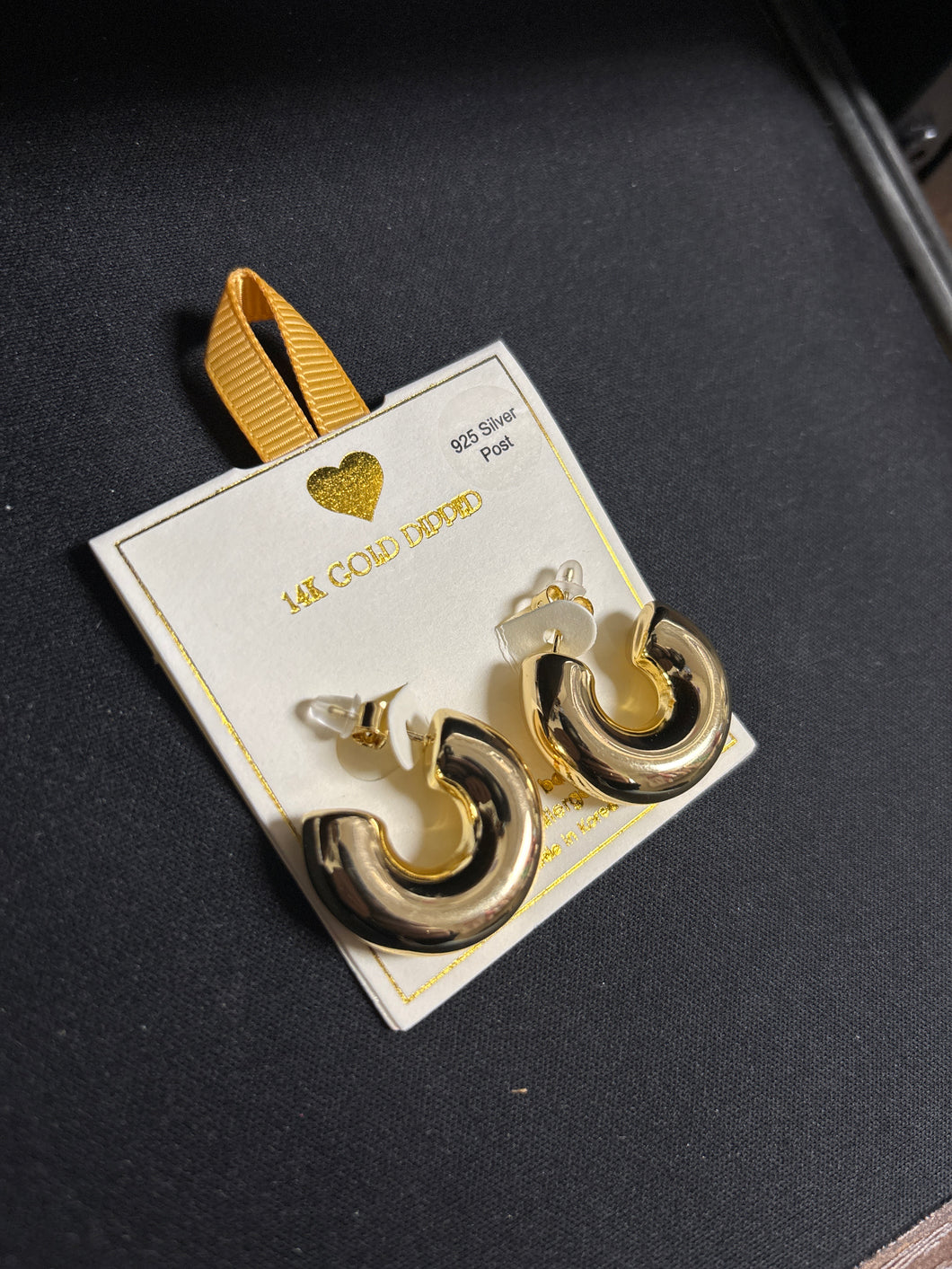 Lola Chunky Gold Hoops