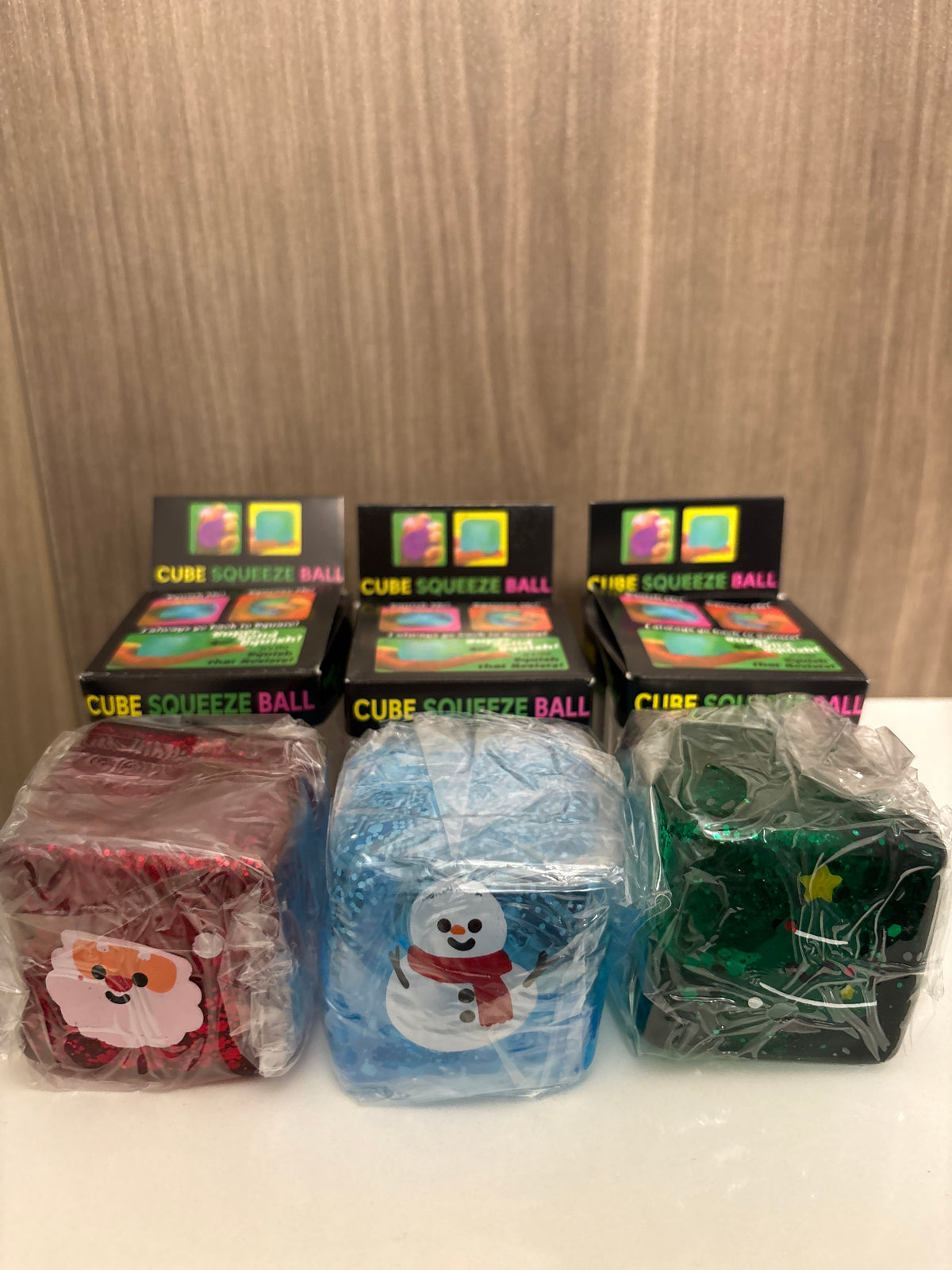 Christmas Squeeze Cube