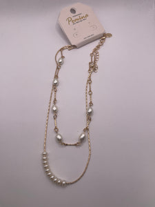 Layered Pearl Necklace