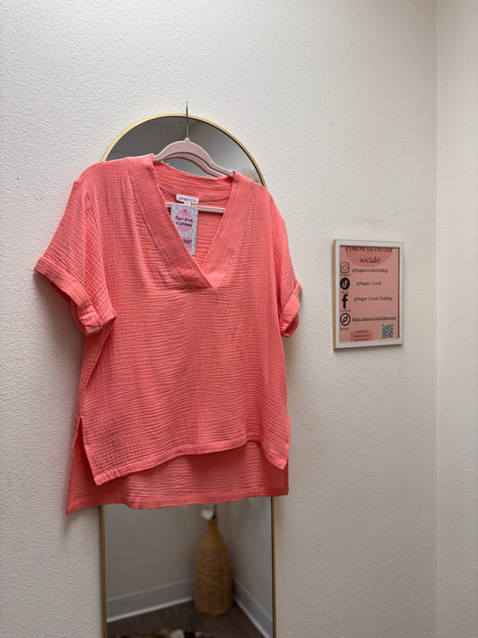 Cabana Crush Cotton Top