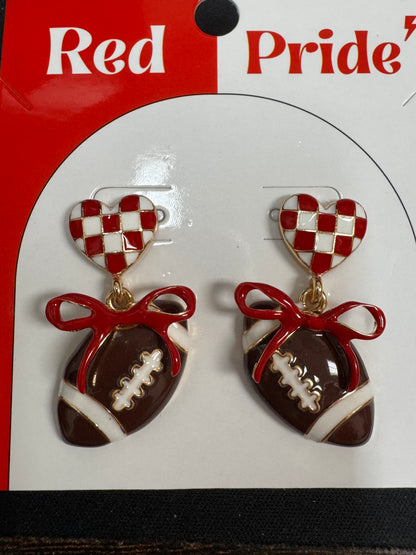 Football Game Day Earrings