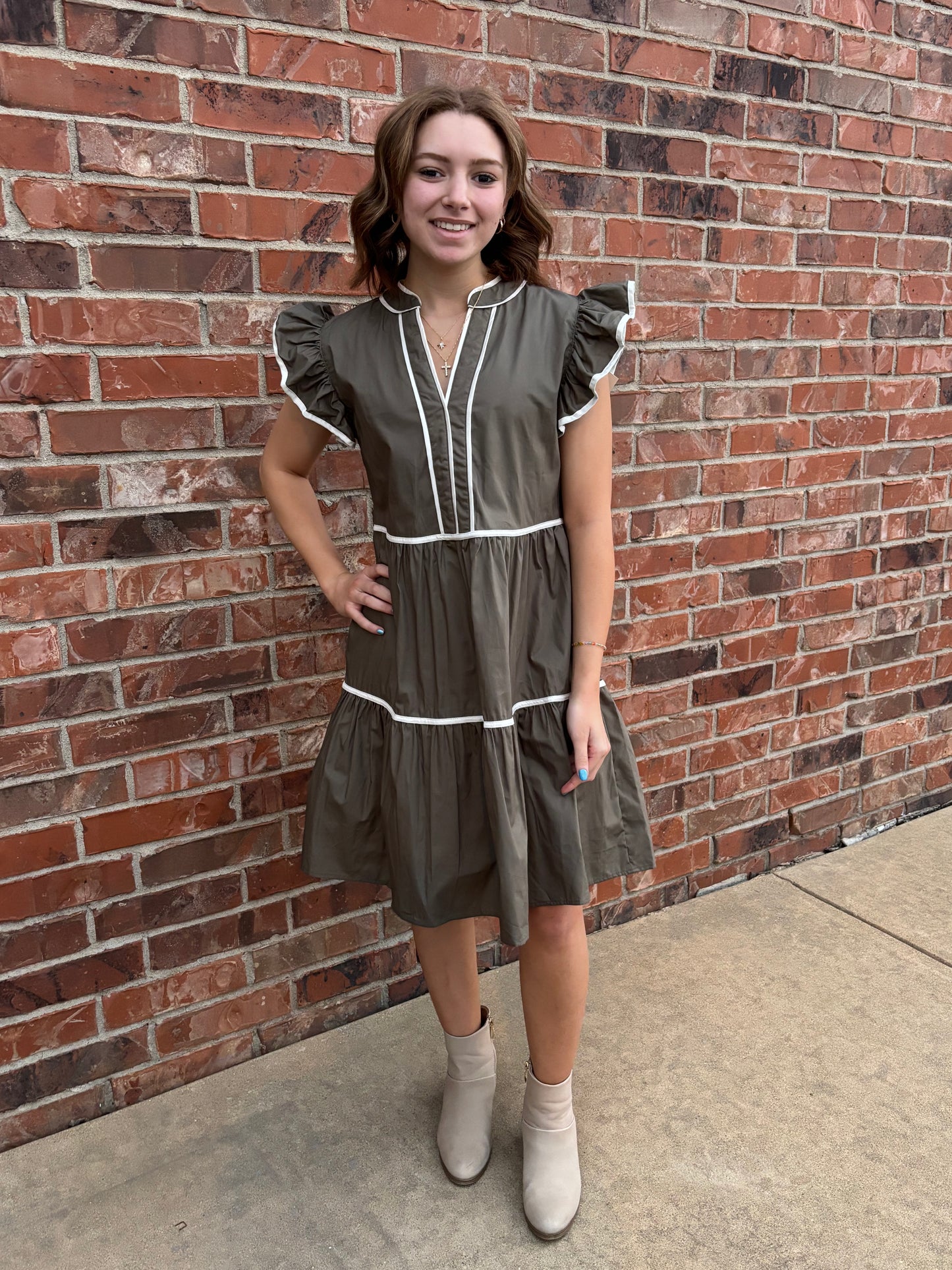 Rylee Ruffle Tiered Dress