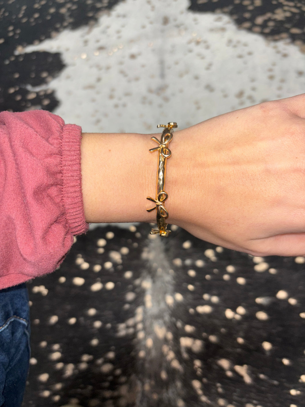 Gold Bow Bracelets