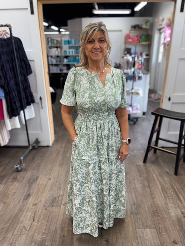 Verity Floral Maxi Dress