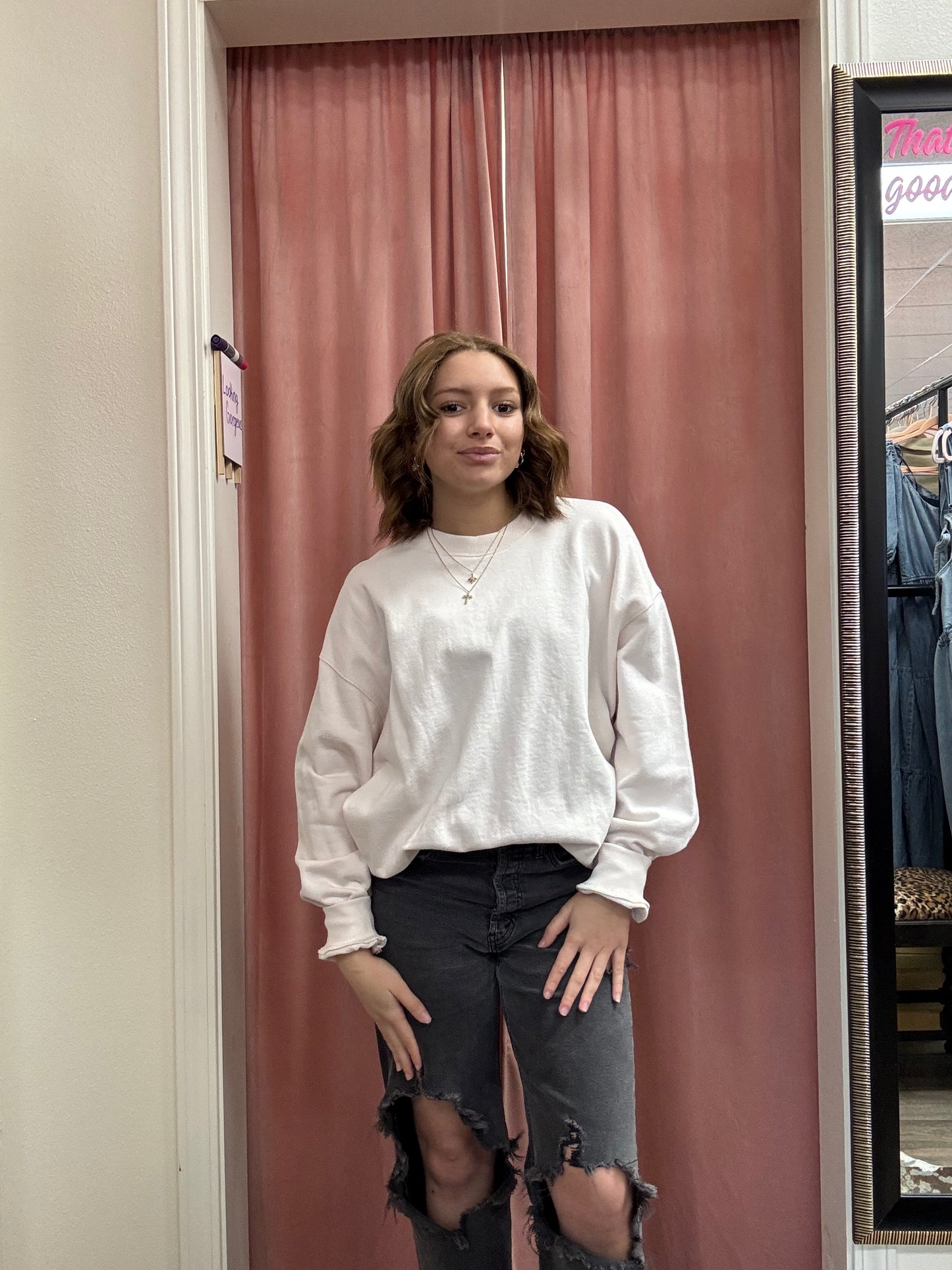 Marshmallow Hug Sweatshirt