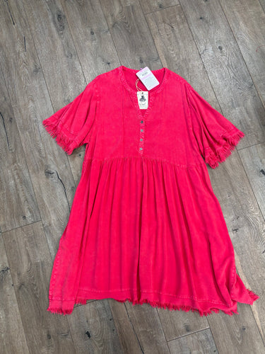 Simply Chic Frayed Dress