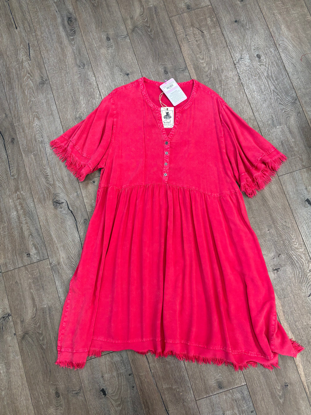 Simply Chic Frayed Dress