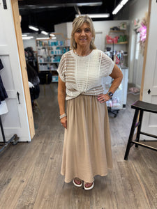 Steady In Grace Midi Dress