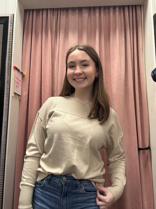 Beck Detail Sweater Top