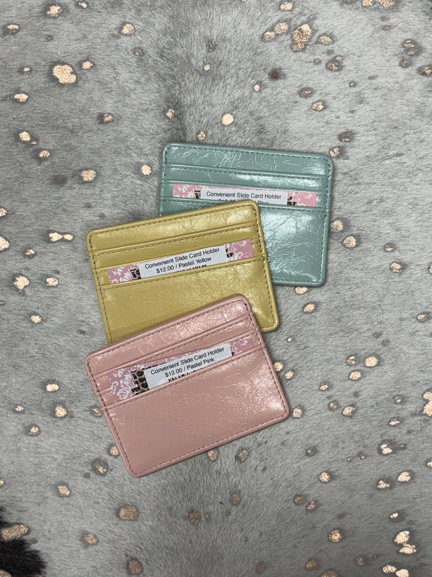 Convenient Slide Card Holder